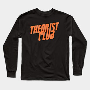 Theorist Club logo Long Sleeve T-Shirt